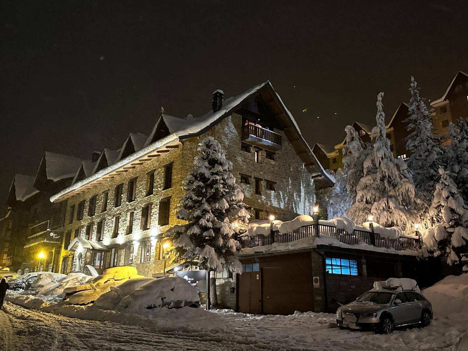 Snoe Villa De Sallent 4 Sallent De Gallego Bagian luar foto